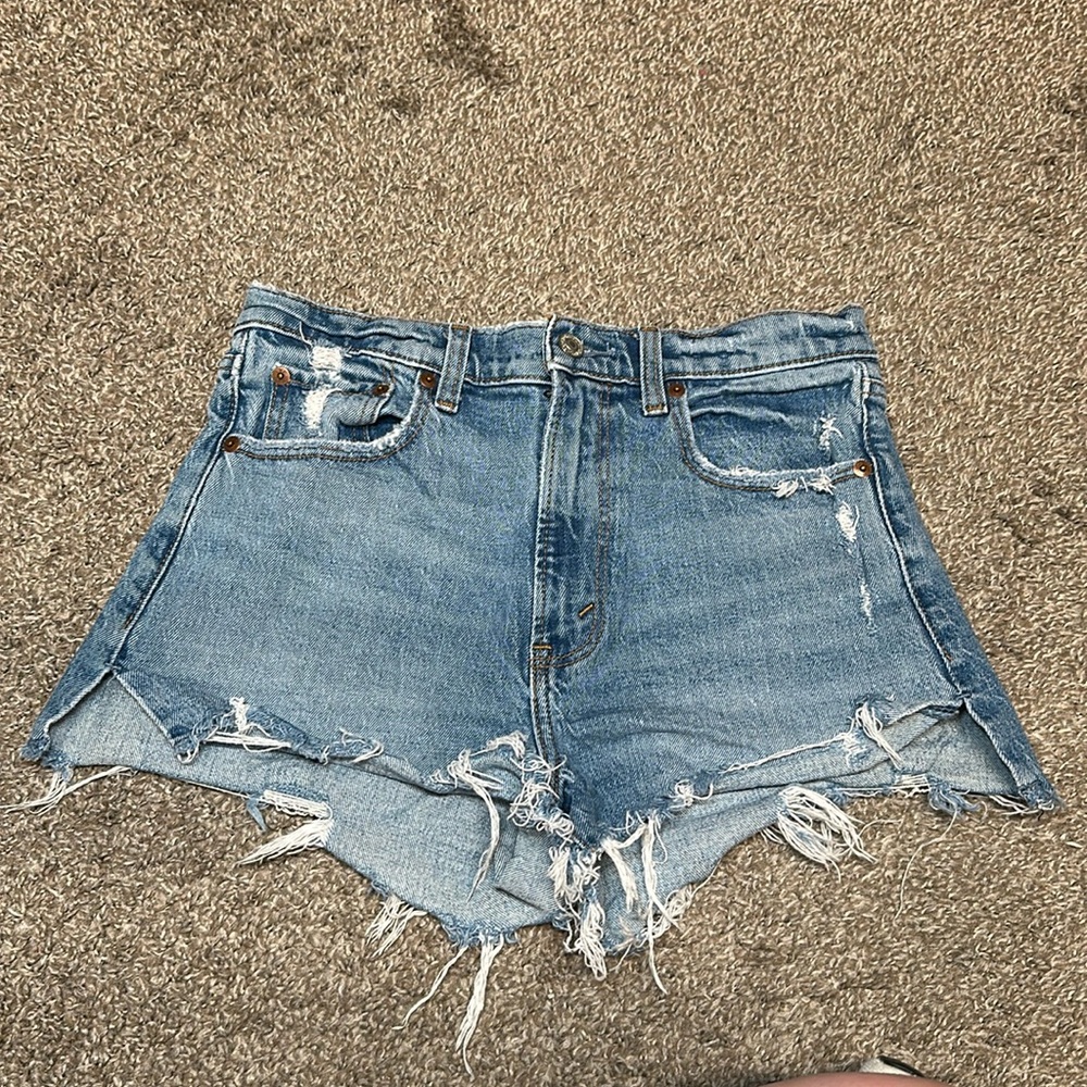 Abercrombie & Fitch High Rise Mom Shorts